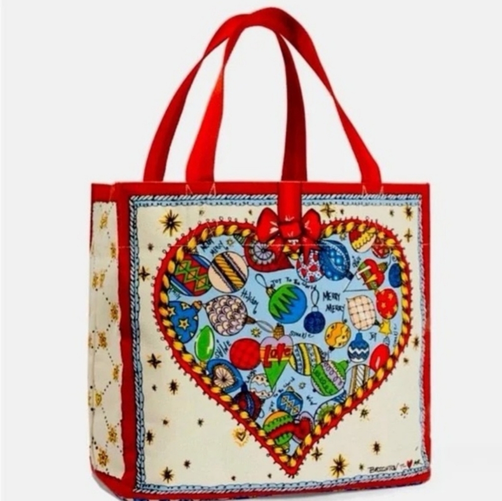 NWT Brighton Holiday Tom Clancy Tote